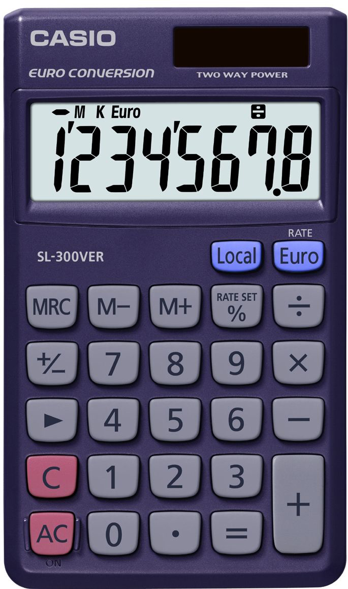 CASIO Calculatrice SL-300VER-SA