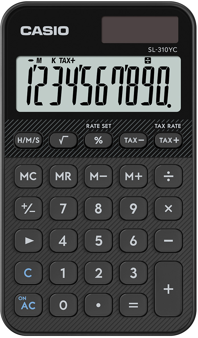 photo CASIO Calculatrice SL-310YC noir