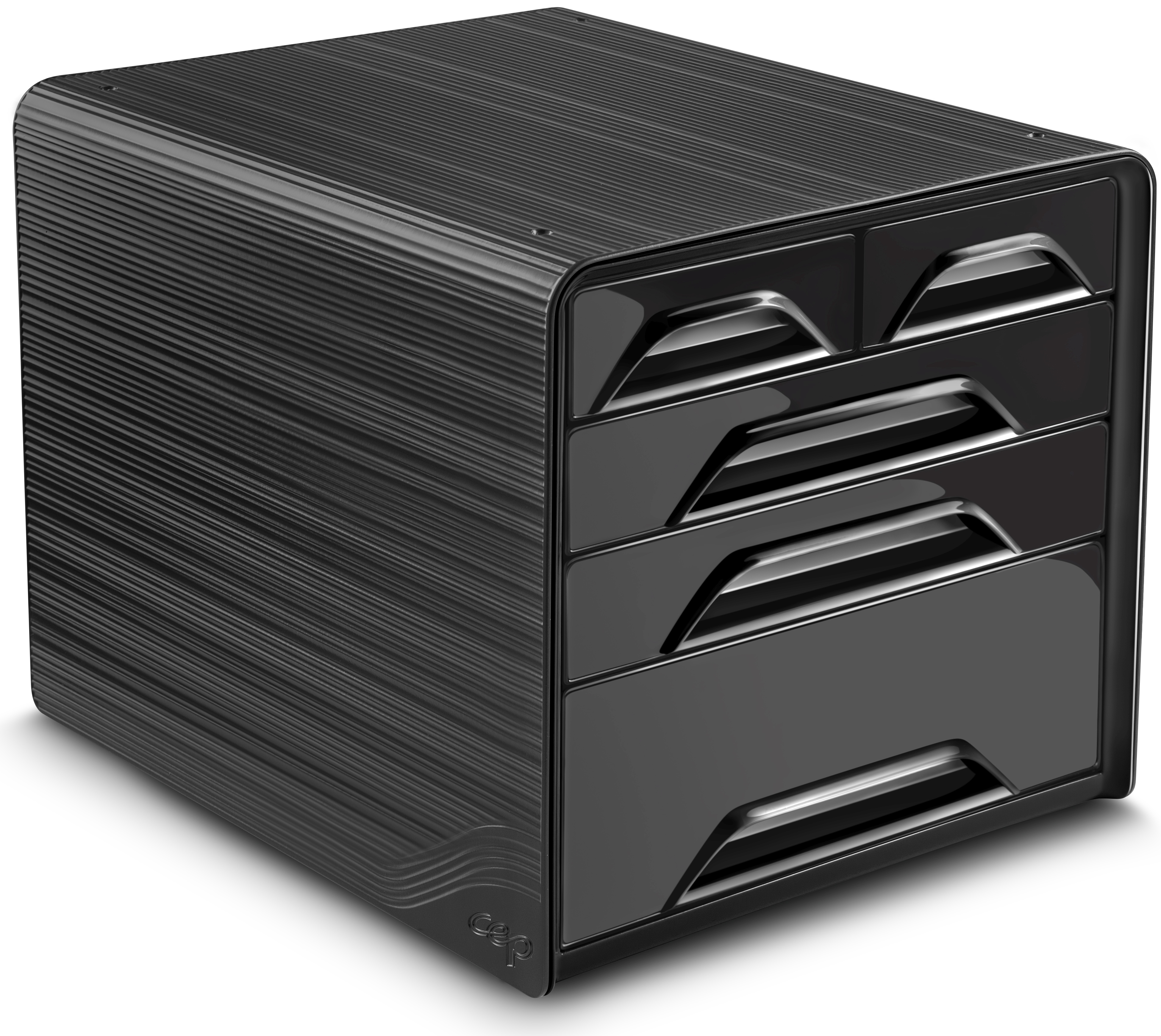CEP Set tiroires Smoove Confort 1072130011 5 tiroirs noir 5 tiroirs noir
