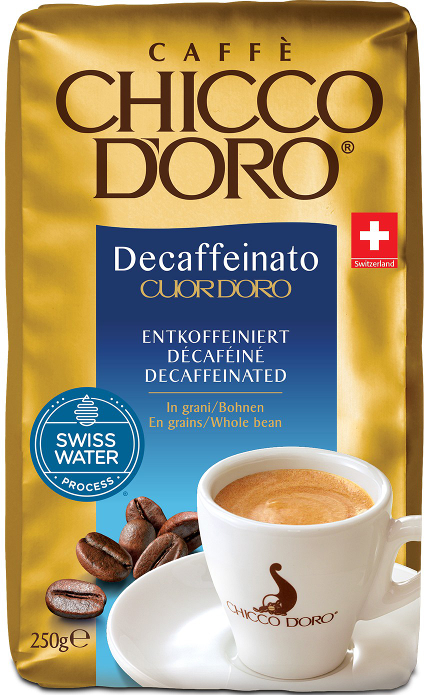 photo CHICCO D'ORO Cuor d'Oro 250g 210250-12 Café en grains sans caféine