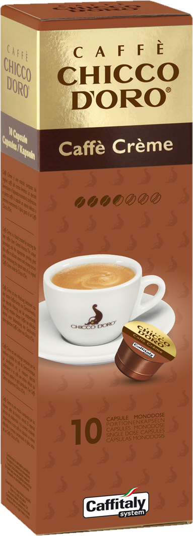 CHICCO D'ORO Kaffee Caffitaly 801997 Caffè Crème 10 Stück