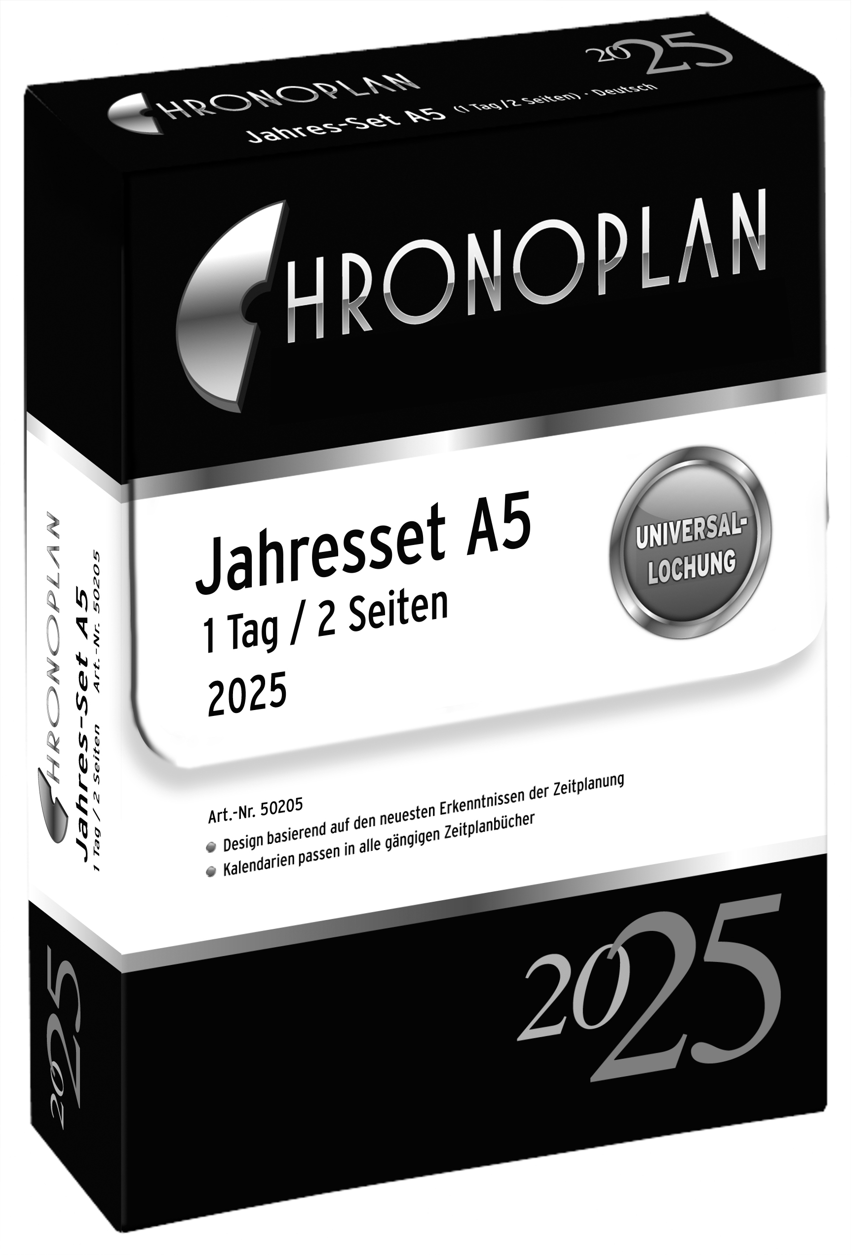 CHRONOPLAN Contenu box 2025 50205Z.25 1T/1S A5