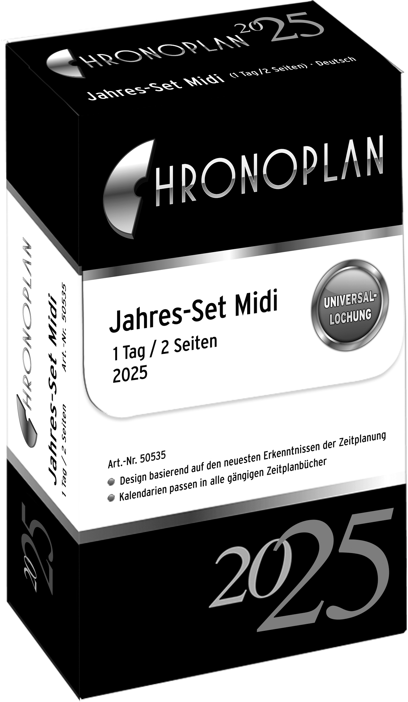 CHRONOPLAN Set annuel 2025 50535Z.25 1J/1P Midi