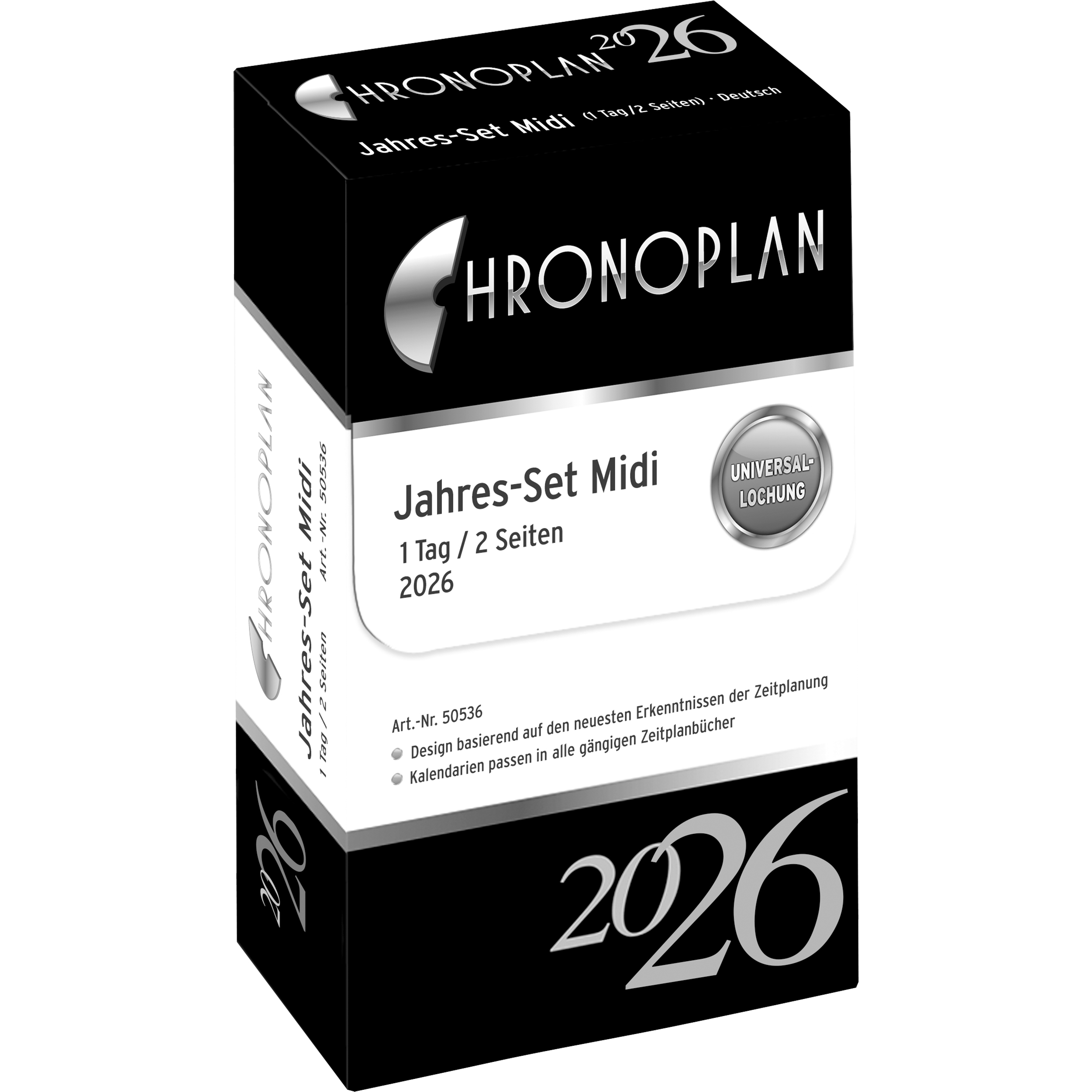 photo CHRONOPLAN Set annuel plan journ. 2026 50536Z.26 1J/1P Midi