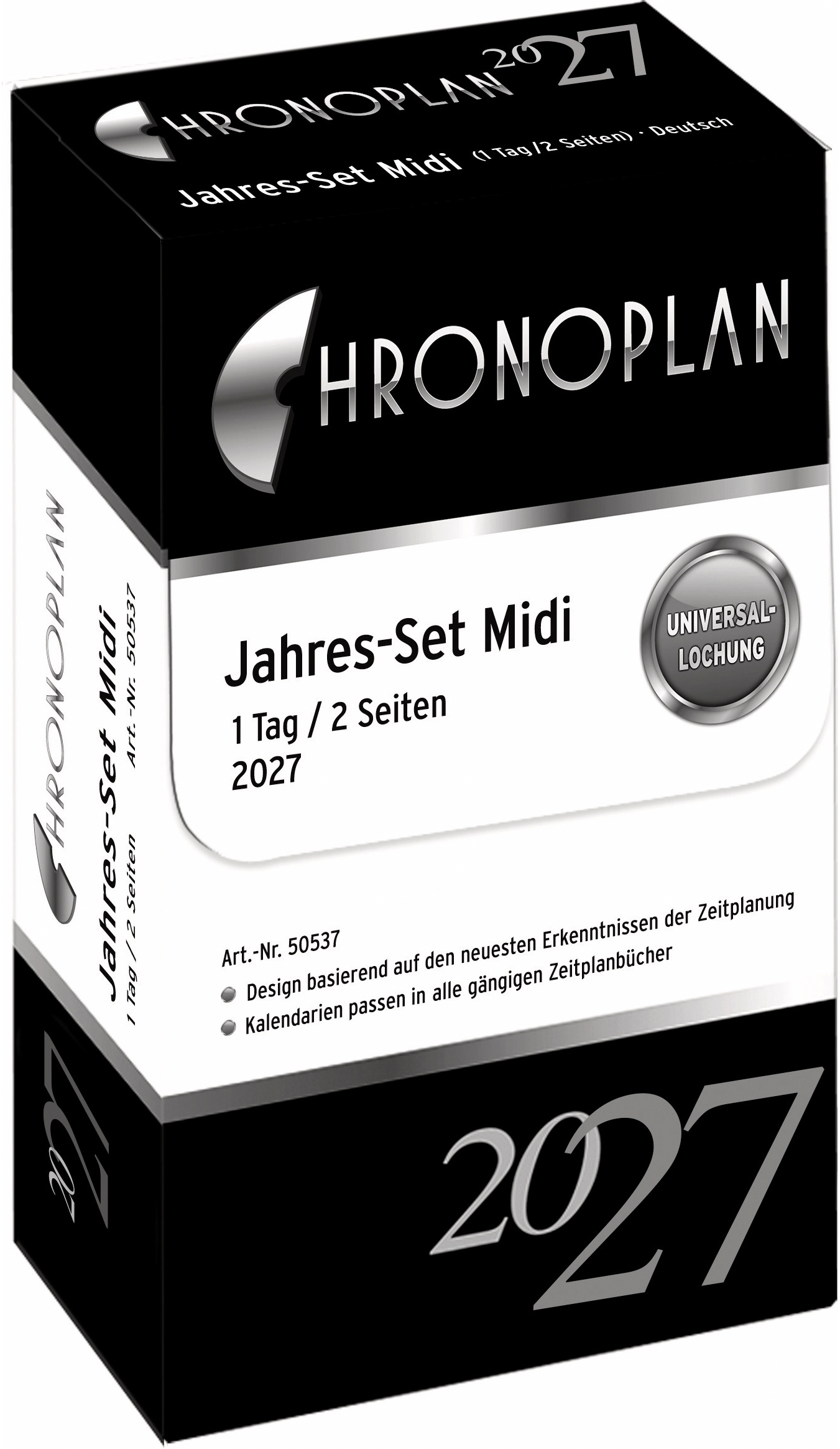 photo CHRONOPLAN Set annuel plan journ. 2027 50537Z.27 1J/1P Midi