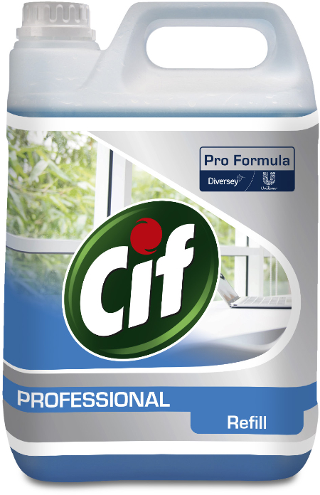 photo CIF CITRON Nettoyant pour surfaces 2x5lt 7517832 Professional