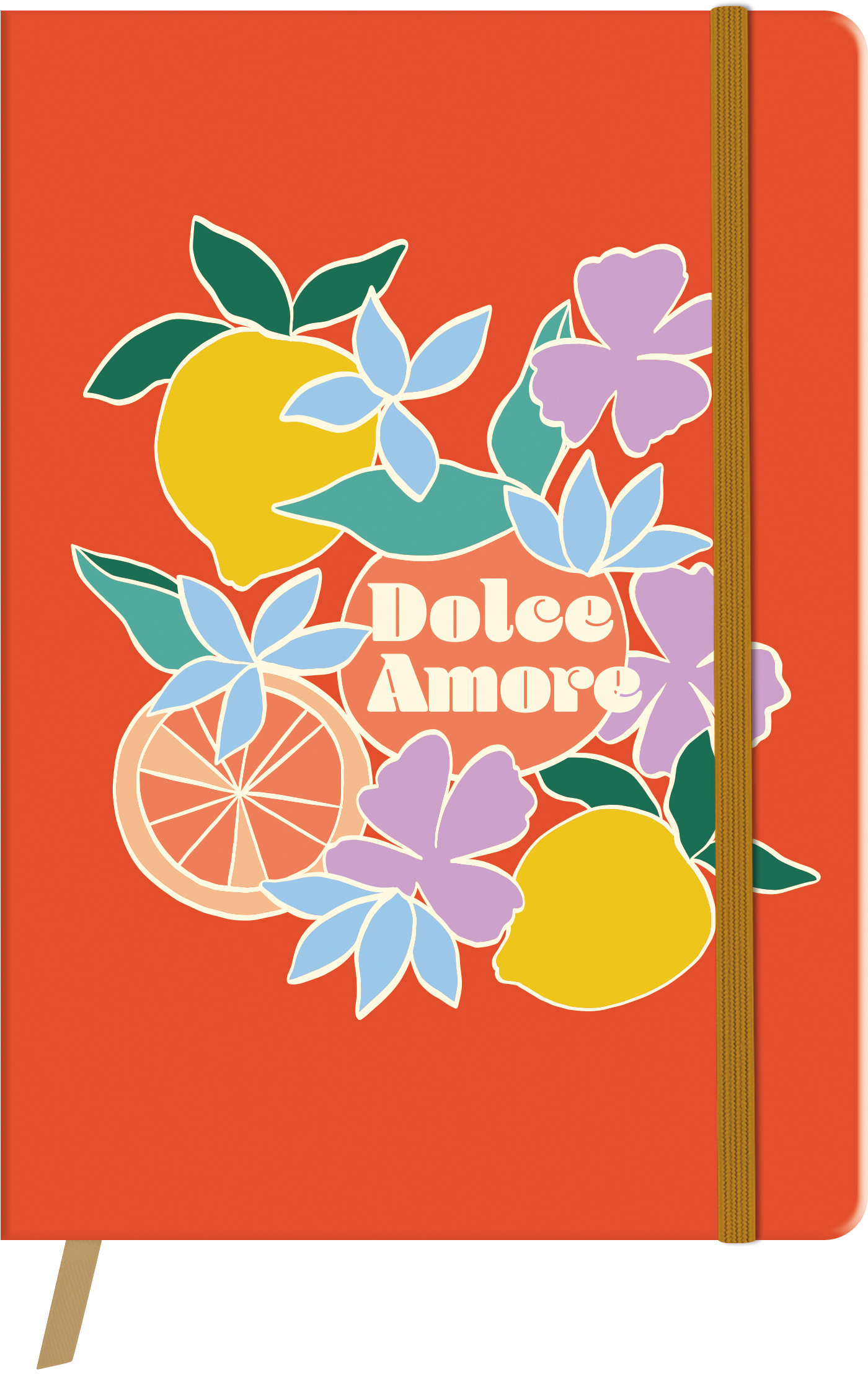 photo CLAIREFONTAINE Cahier DolceAmore A5 116267C ligné assorti 64 feuilles