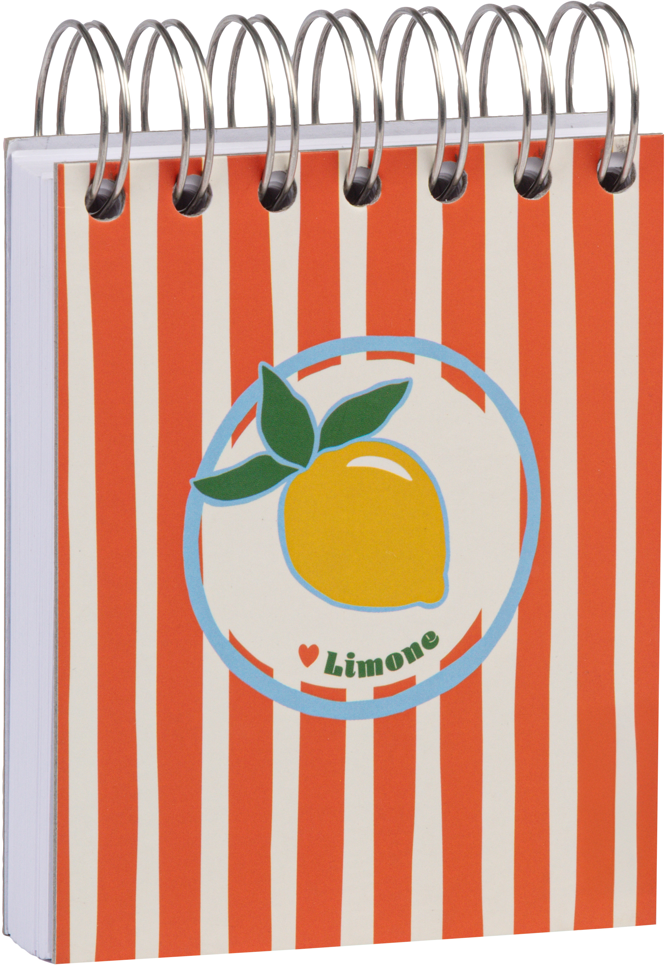 photo CLAIREFONTAINE Carnet spirale 9x11cm 116269C Dolce Amore blanco ass. 160 f.