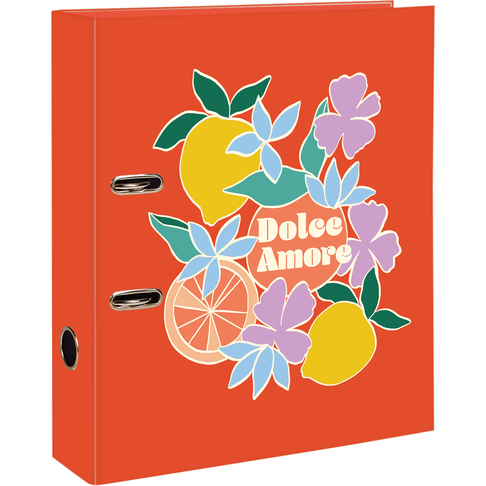 photo CLAIREFONTAINE Classeur DolceAmore A4 116276C rouge 7cm