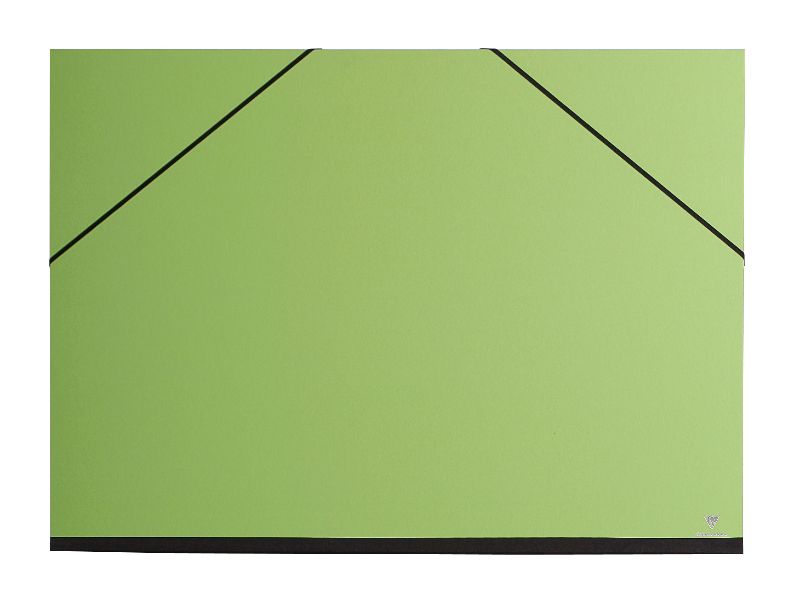CLAIREFONTAINE Carton à dessin A4+ 144604C vert