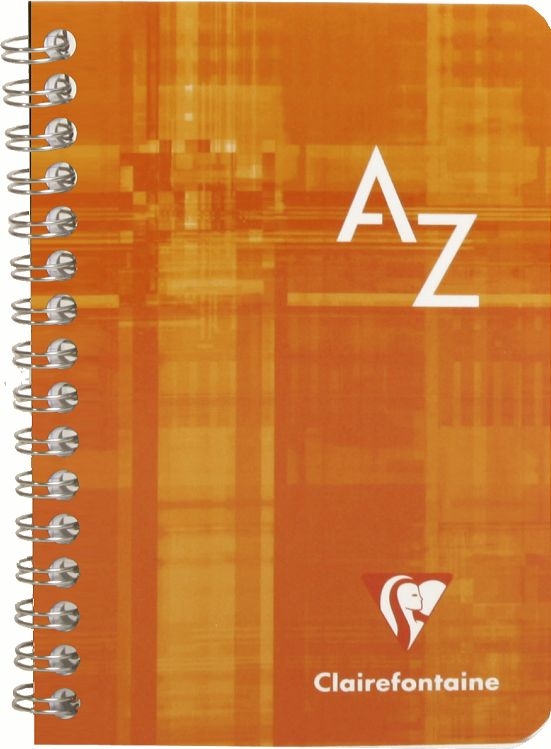 photo CLAIREFONTAINE Carnet adresses Index A7 68599C ass., quadrillé, 5mm 50 feuil.