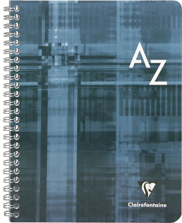 photo CLAIREFONTAINE Carnet adresses Index A5 8539C ass., quadrillé, 5mm 50 feuil.