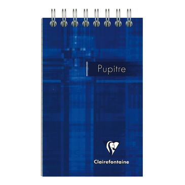 CLAIREFONTAINE Carnet spirale 75x120mm 8552 5mm 60 feuilles