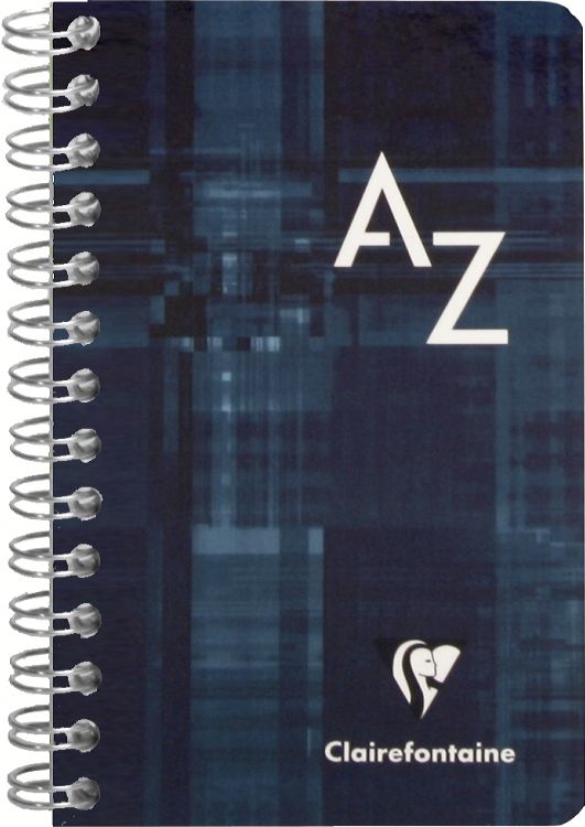 photo CLAIREFONTAINE Carnet adresses Index A8 8589C ass., quadrillé, 5mm 50 feuil.