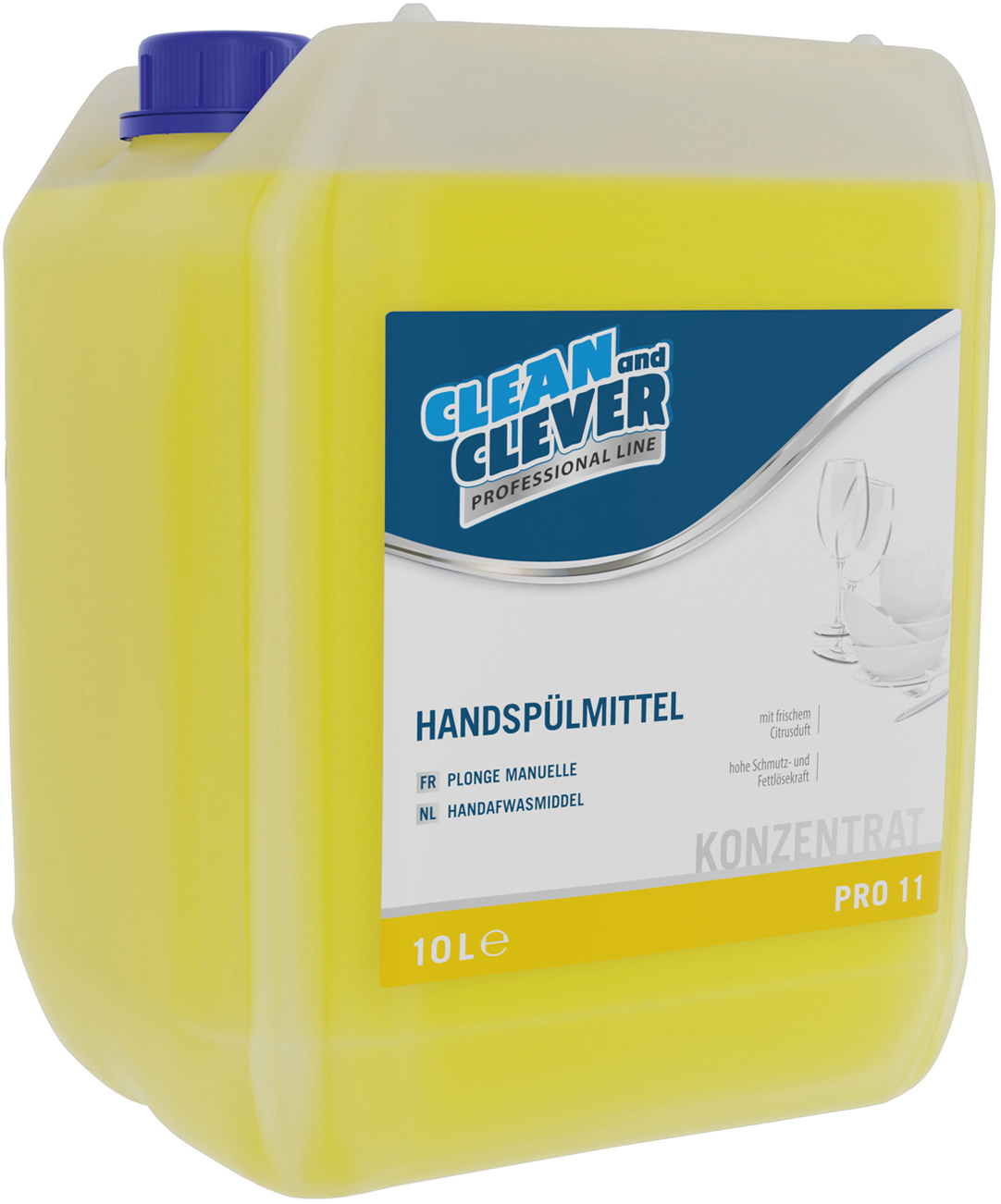 photo CLEAN AND CLEVER Detergent pour mains 10lt 13393 PRO11