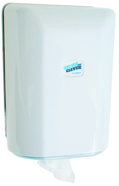 photo CLEAN AND CLEVER Dispenser chiffons SMA406 42156 Midi, blanc