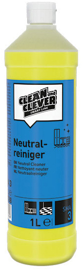 photo CLEAN AND CLEVER Nettoyant neutre SMA3 1lt 42158