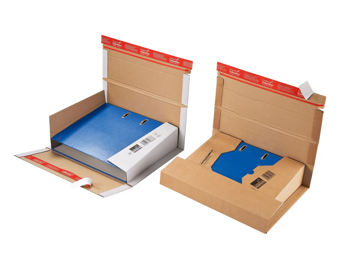 photo COLOMPAC Box classeur blanc A4 2053500 320x290x35-80mm 25 pcs.