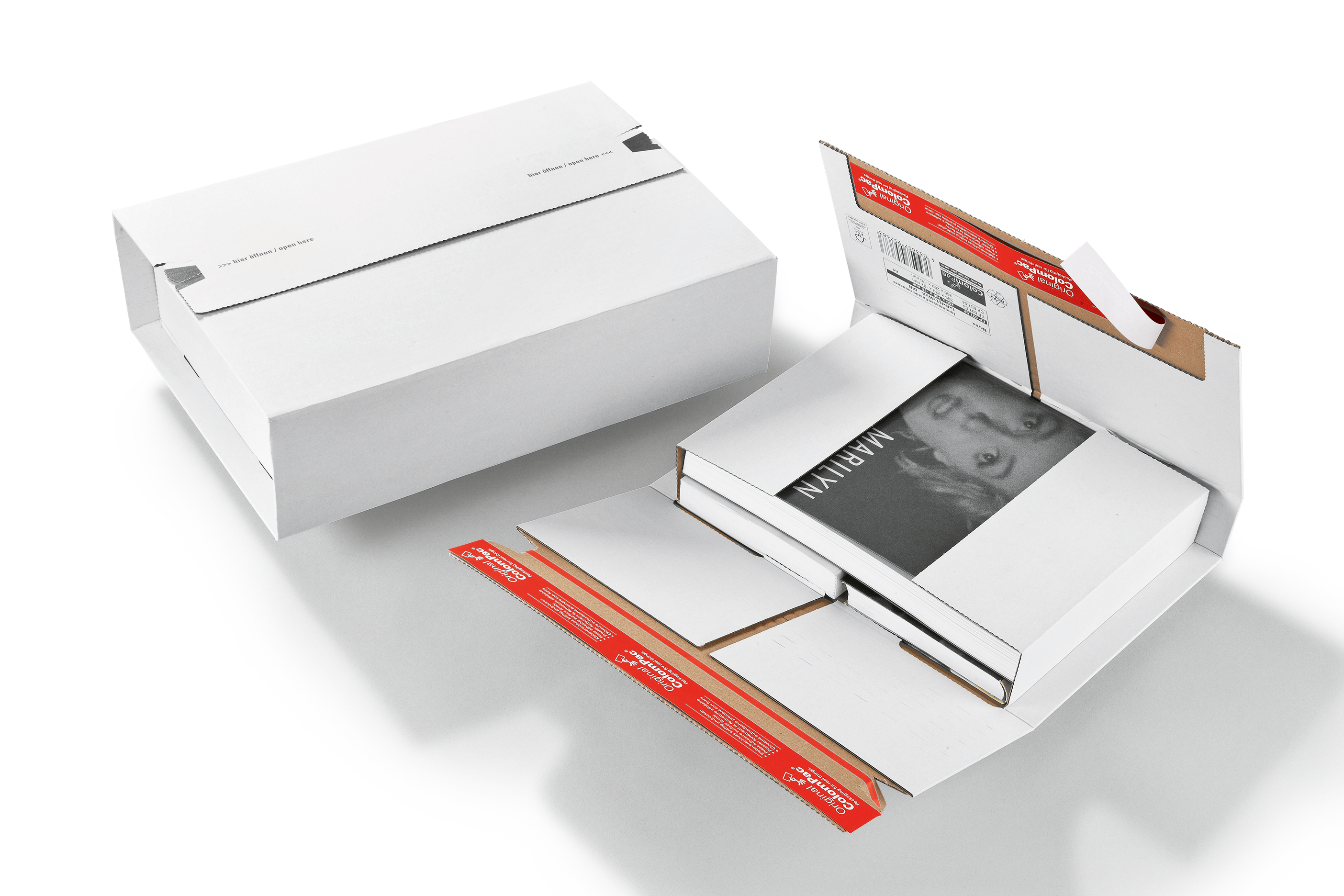 COLOMPAC Emballage univ. A4 2053519 305x230x92mm blanc 20 pcs.