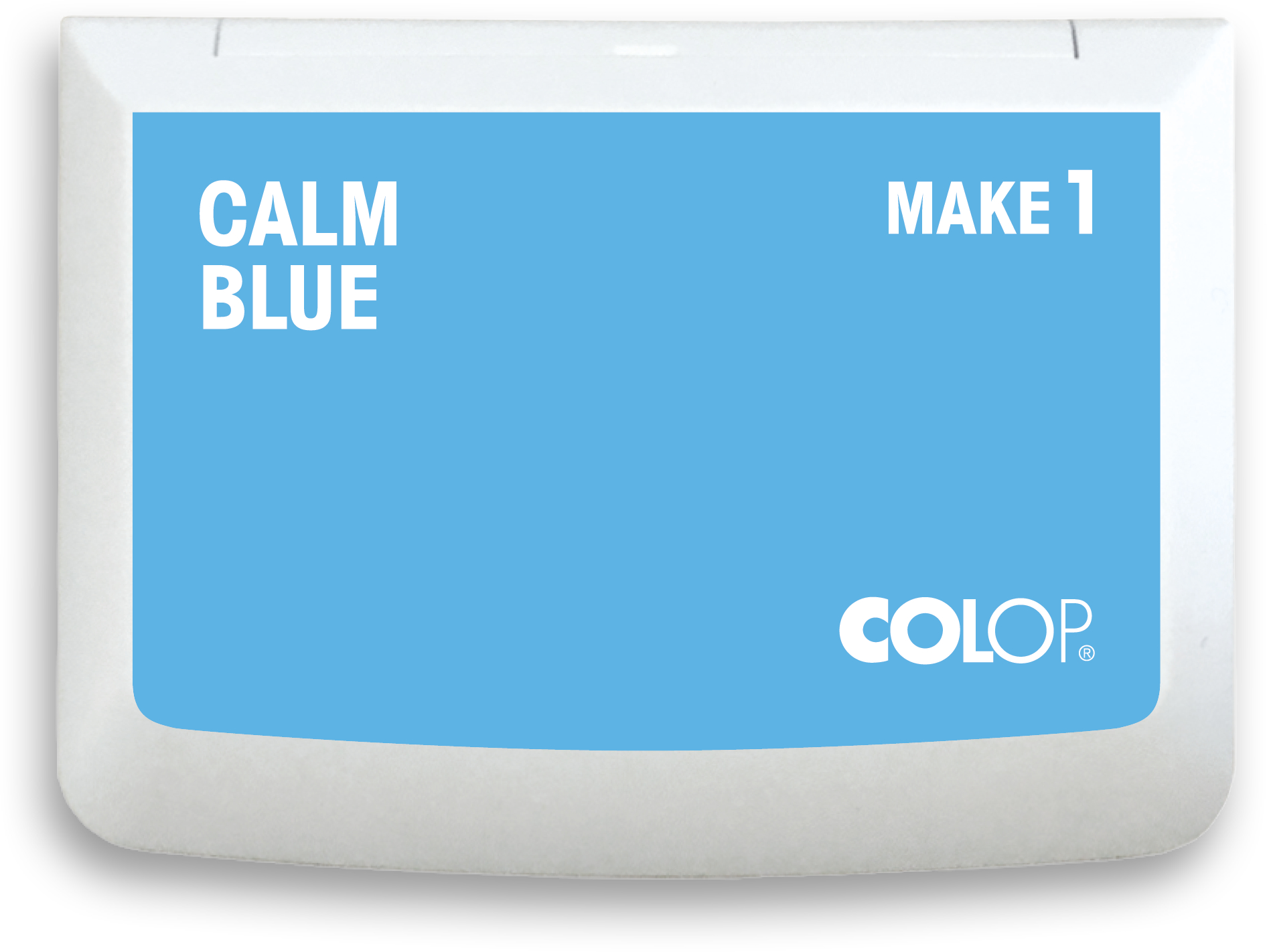 COLOP Tampon encreur 155109 MAKE1 calm blue MAKE1 calm blue