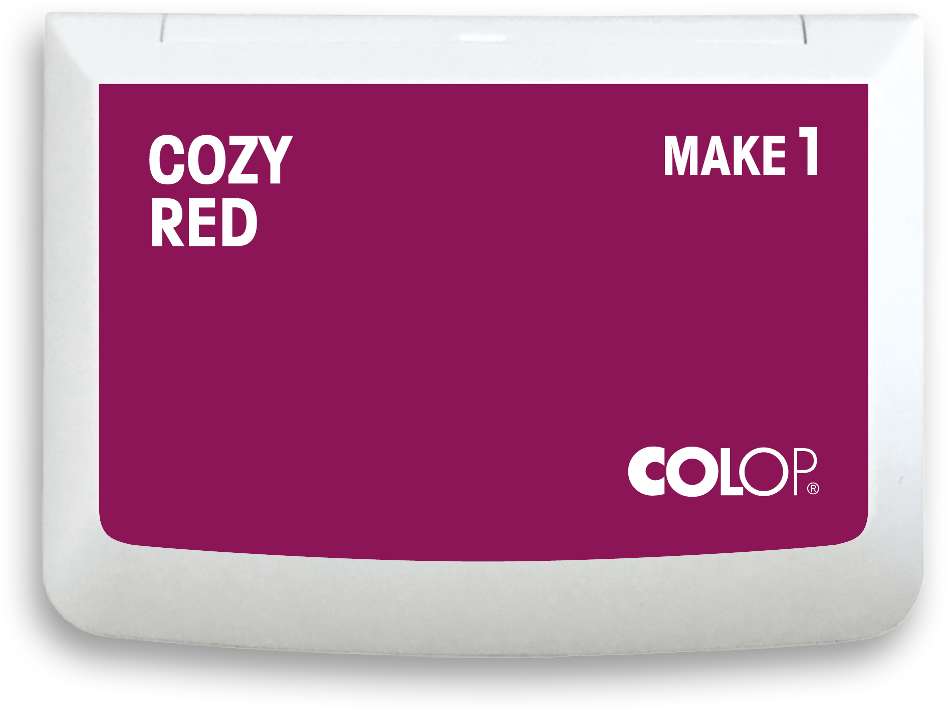 COLOP Tampon encreur 155114 MAKE1 cozy red