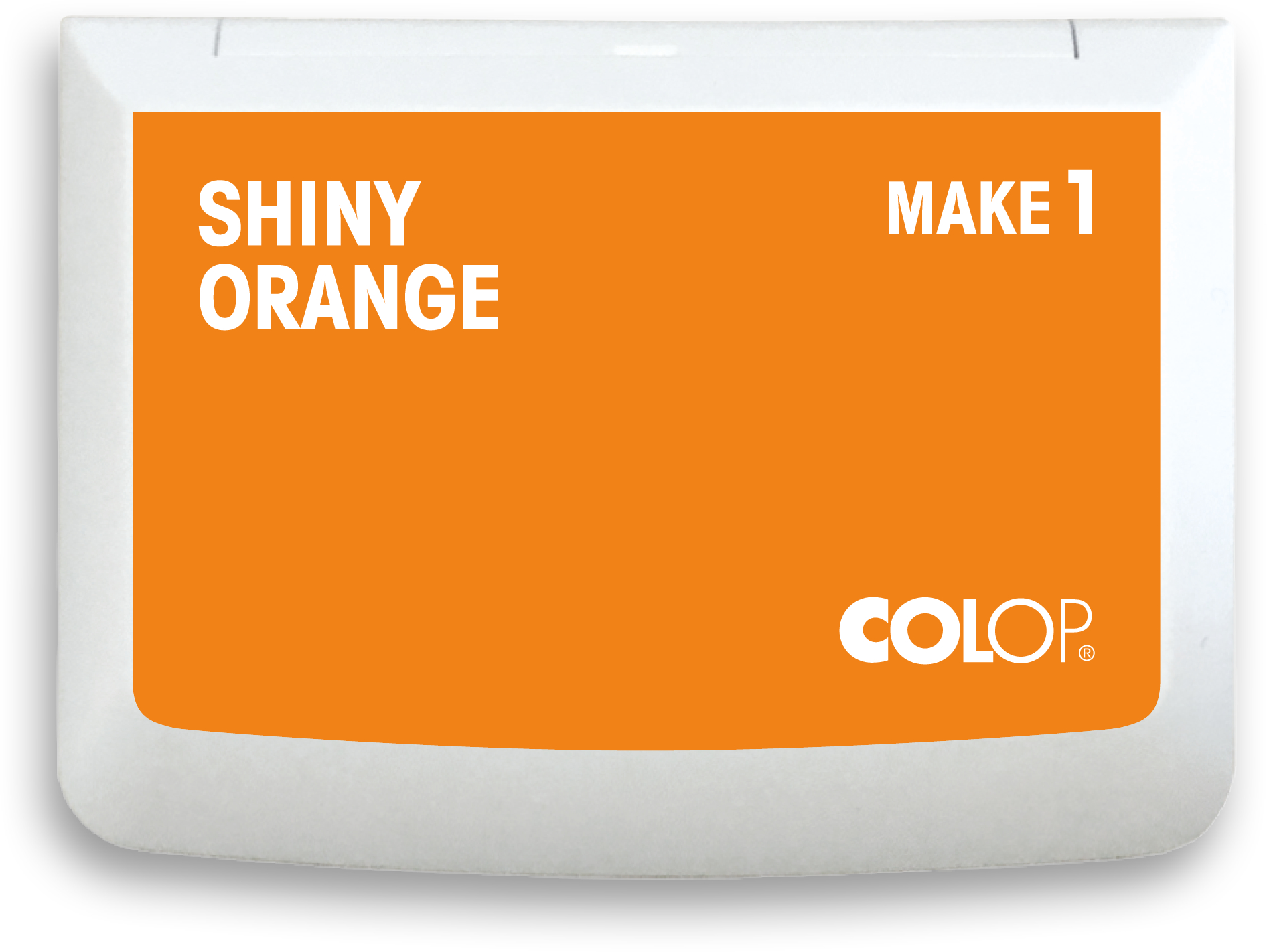 COLOP Tampon encreur 155116 MAKE1 shiny orange