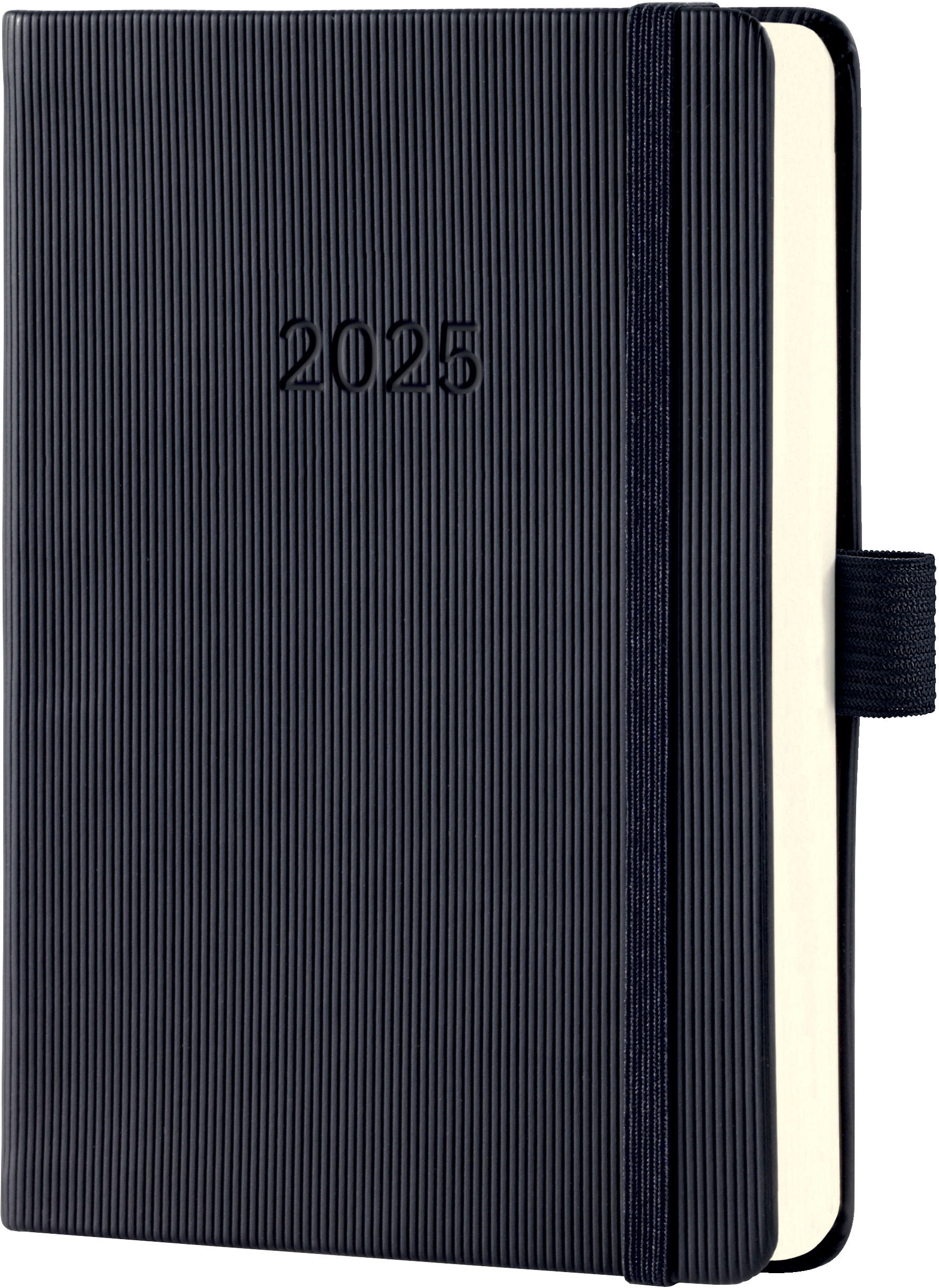 CONCEPTUM Calendrier journalier 2025 C2511 1J/1P noir 15.1x10.8cm