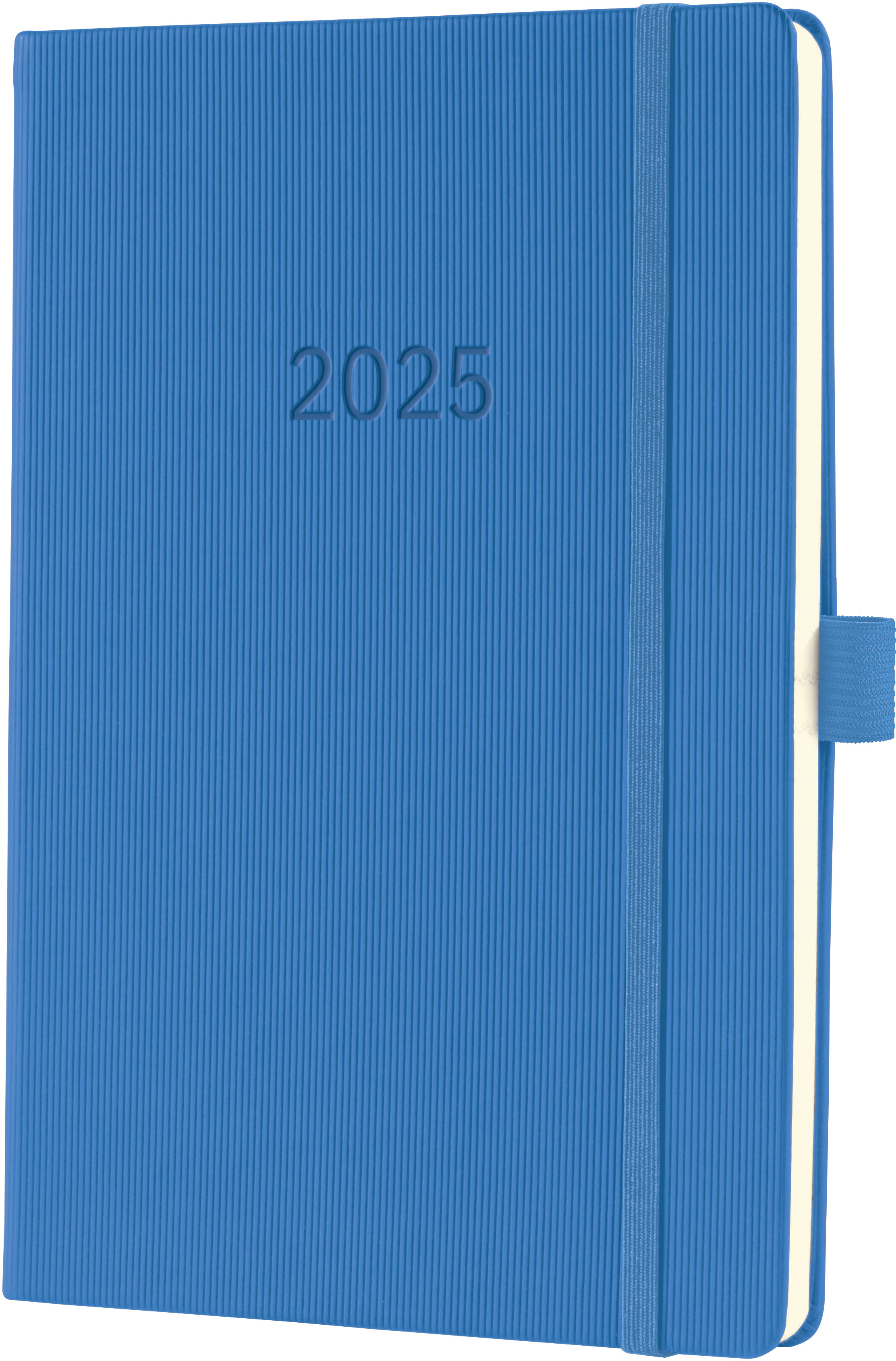 CONCEPTUM Calendrier semainier 2025 C2568 1S/2P bleu 21.3x14.8cm