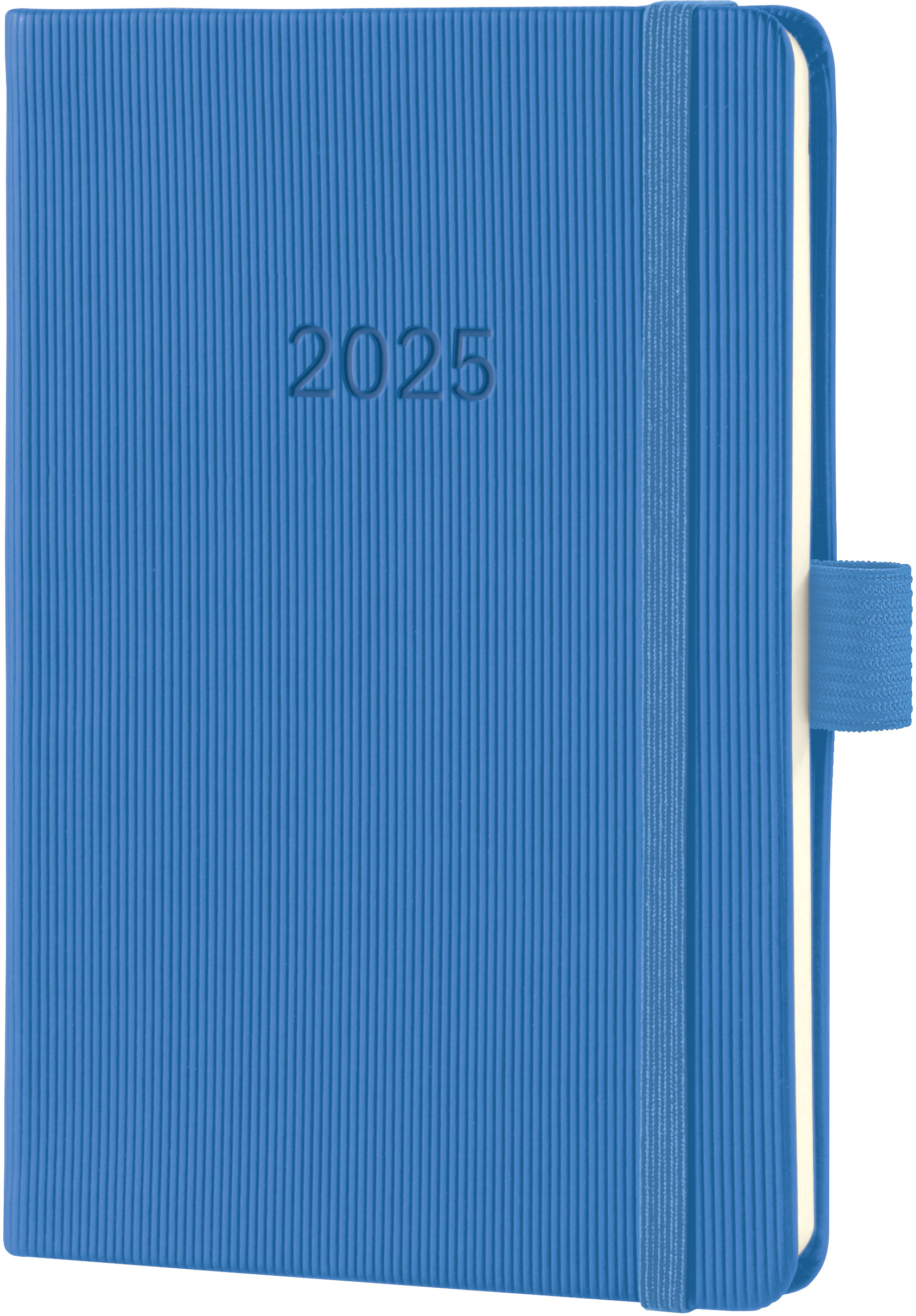 CONCEPTUM Calendrier semainier 2025 C2569 1S/2P bleu 15.1x10.8cm