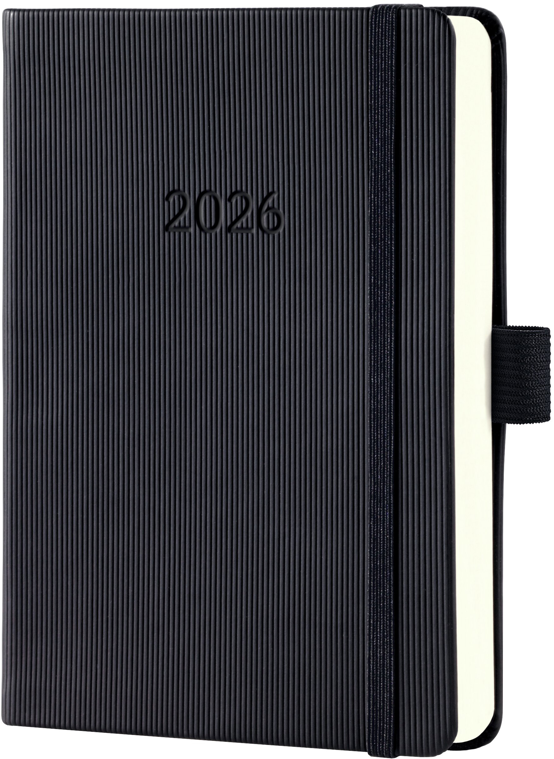 photo CONCEPTUM Calendrier journalier 2026 C2611 1J/1P noir 15.1x10.8cm