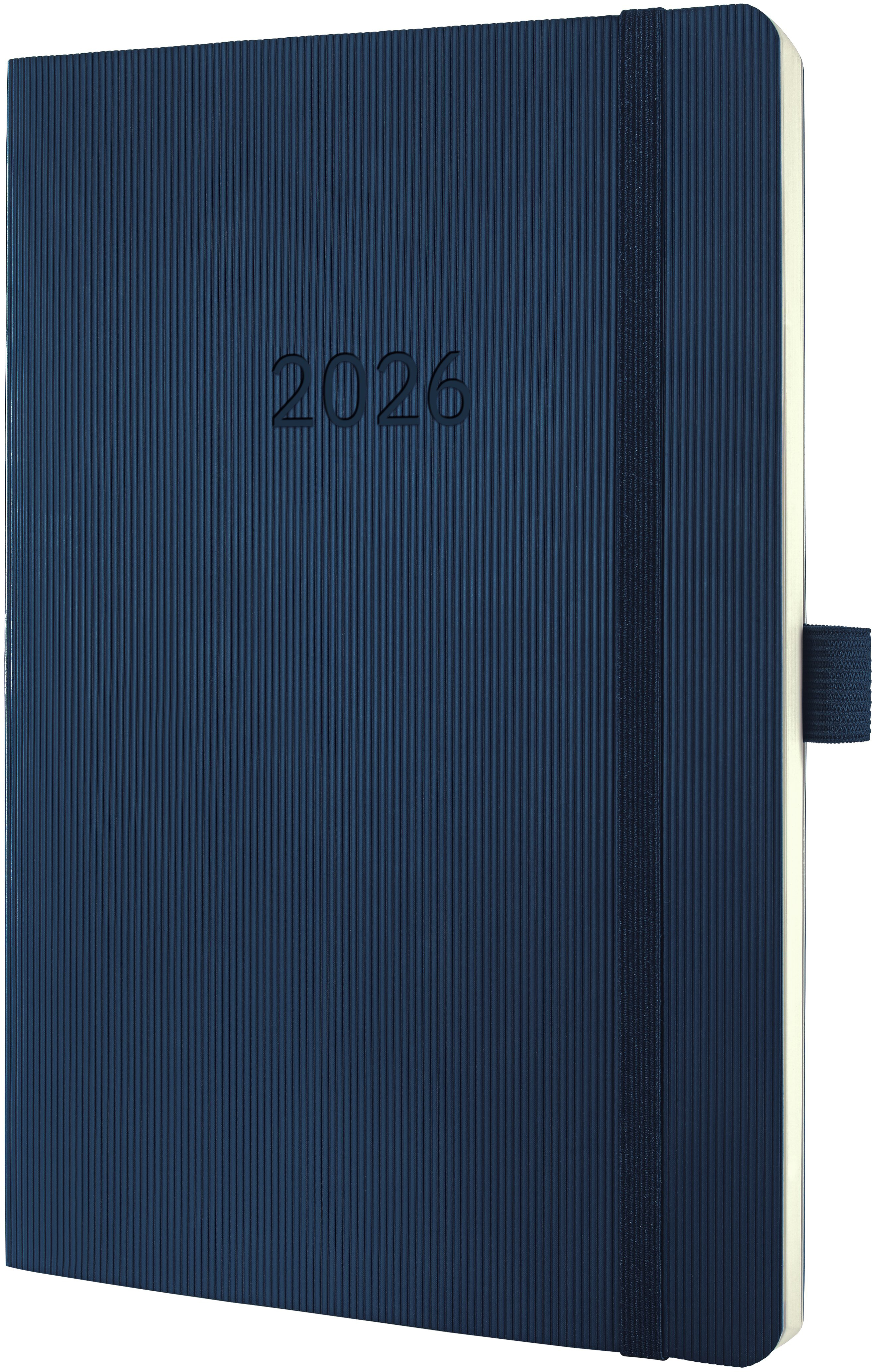 photo CONCEPTUM Calendrier semainier 2026 C2632 1S/2P bleu foncé 21x13.5cm