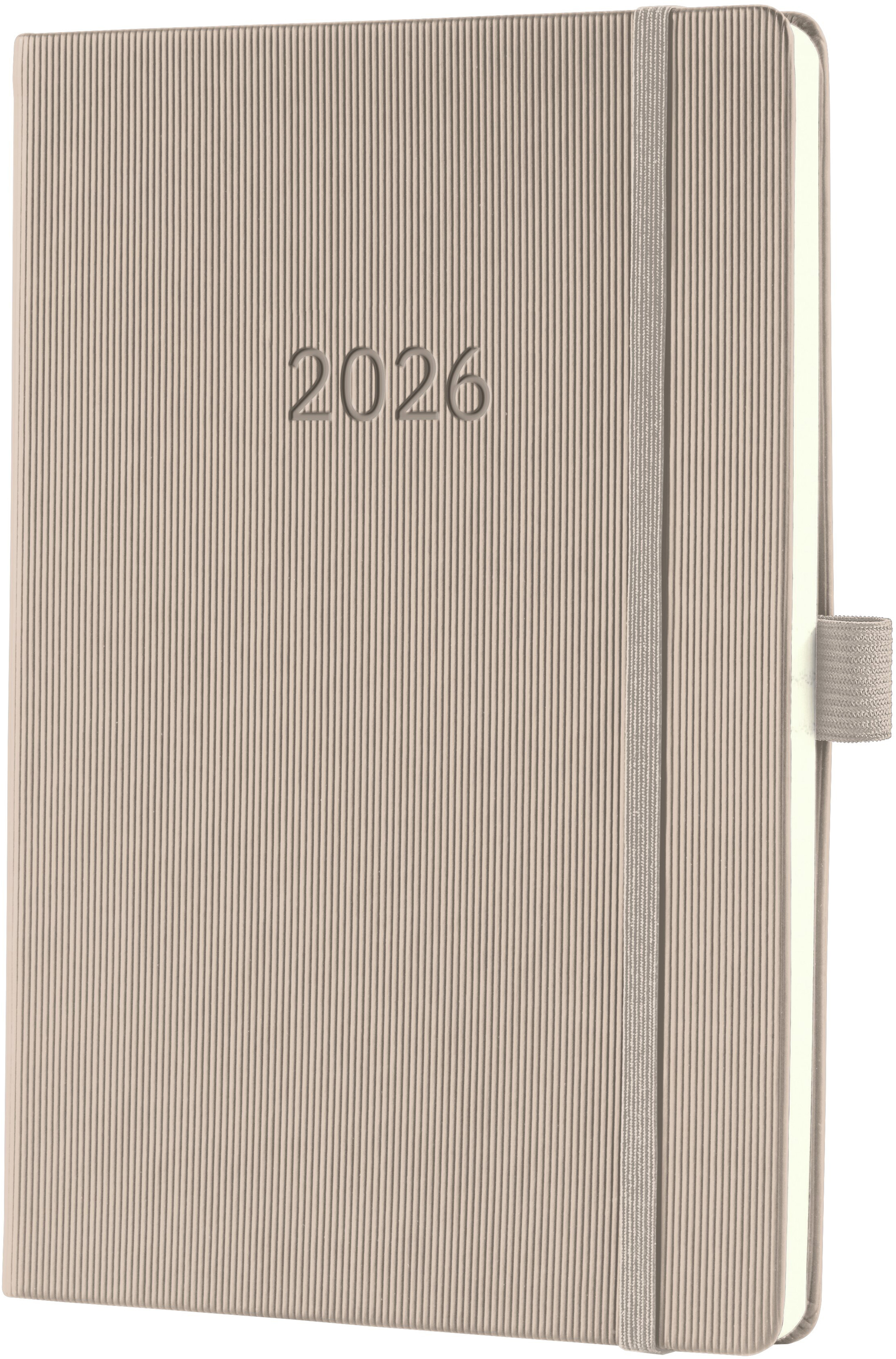 photo CONCEPTUM Calendrier semainier 2026 C2660 1S/2P taupe 21.3x14.8cm