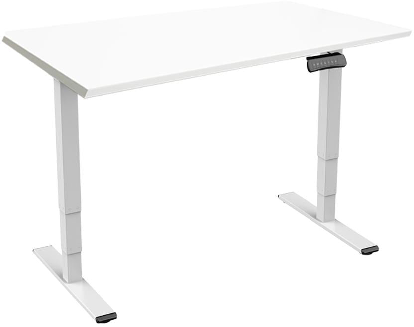 photo CONTINI Table de bureau 160x80cm 103259 blanc/blanc