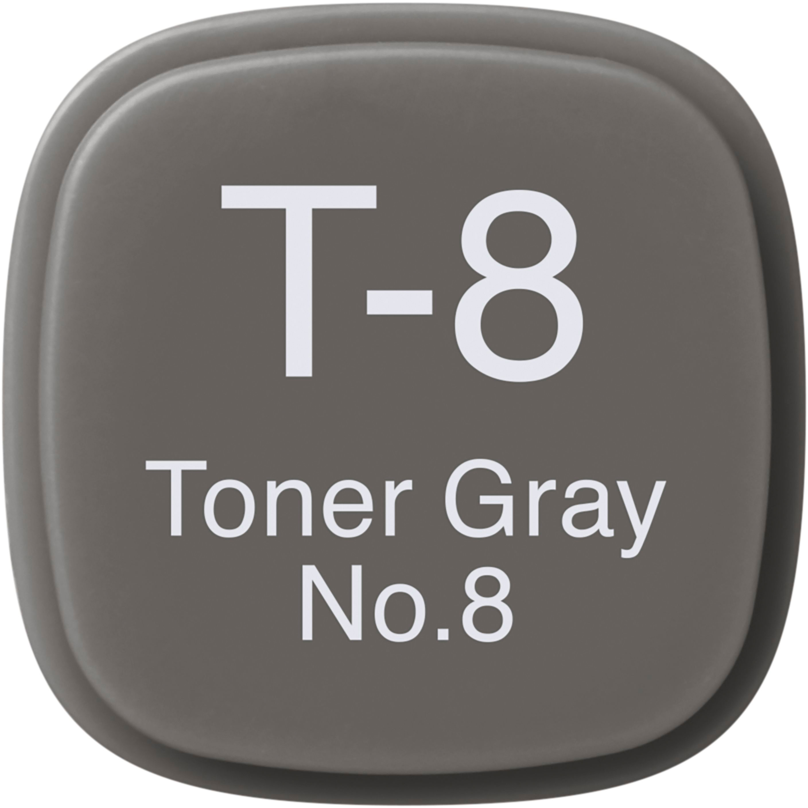 COPIC Marker Classic 20075105 T-8 - Toner Grey No.8