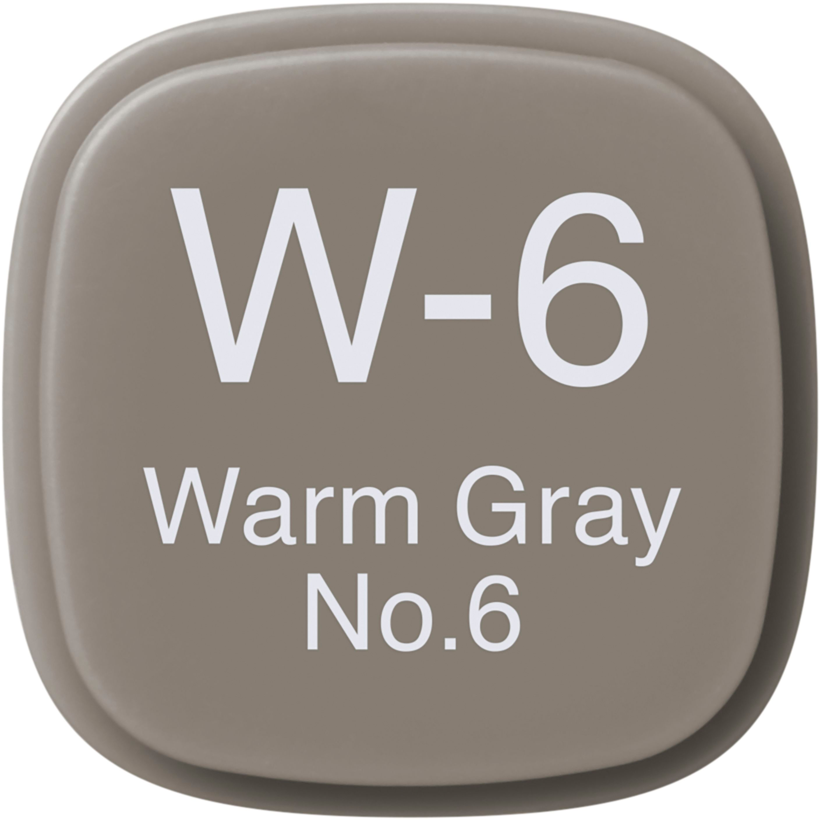 COPIC Marker Classic 20075111 W-6 - Warm Grey No.6
