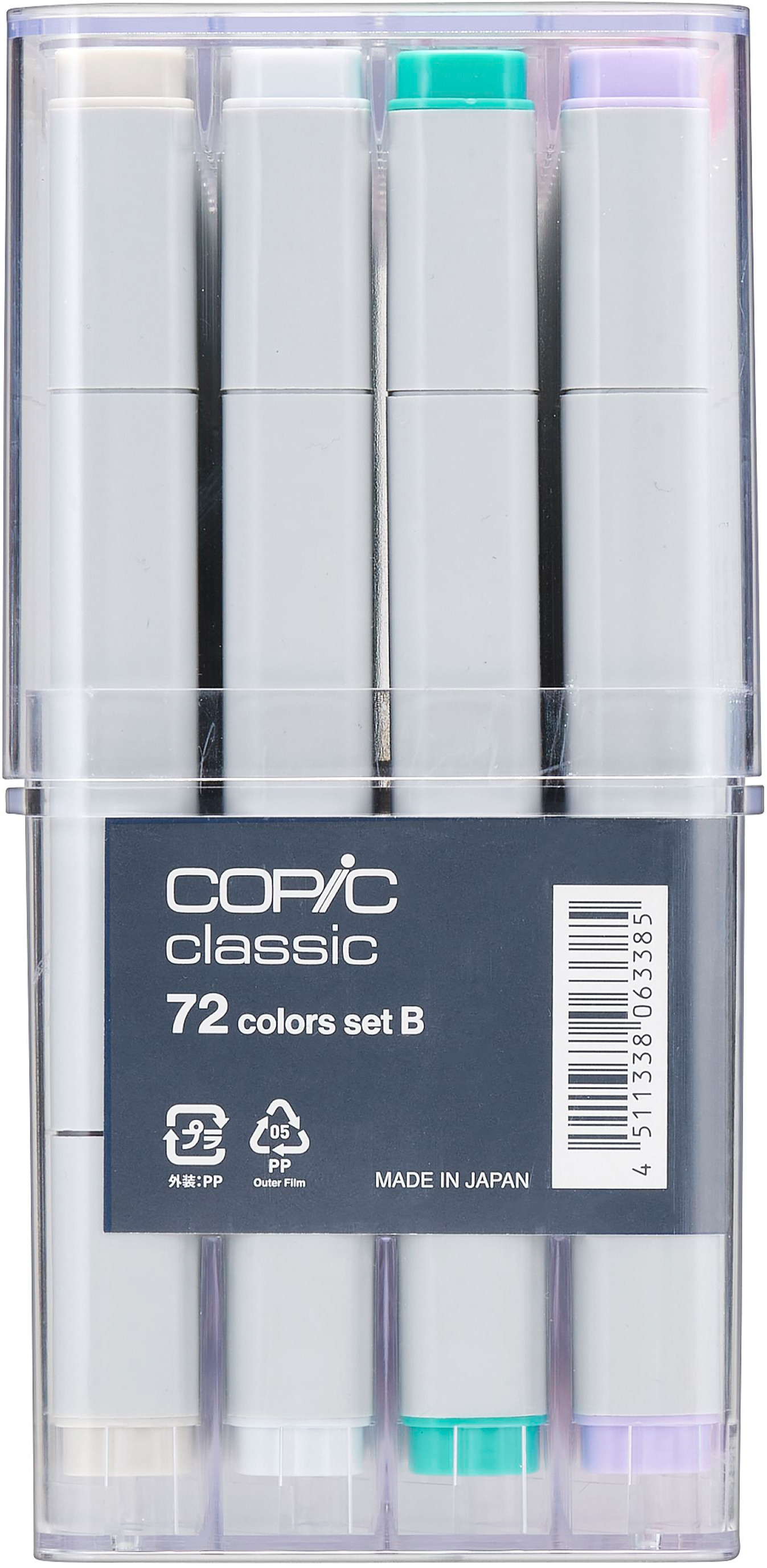 COPIC Marker Classic 20075161 Set B, 72 pcs.