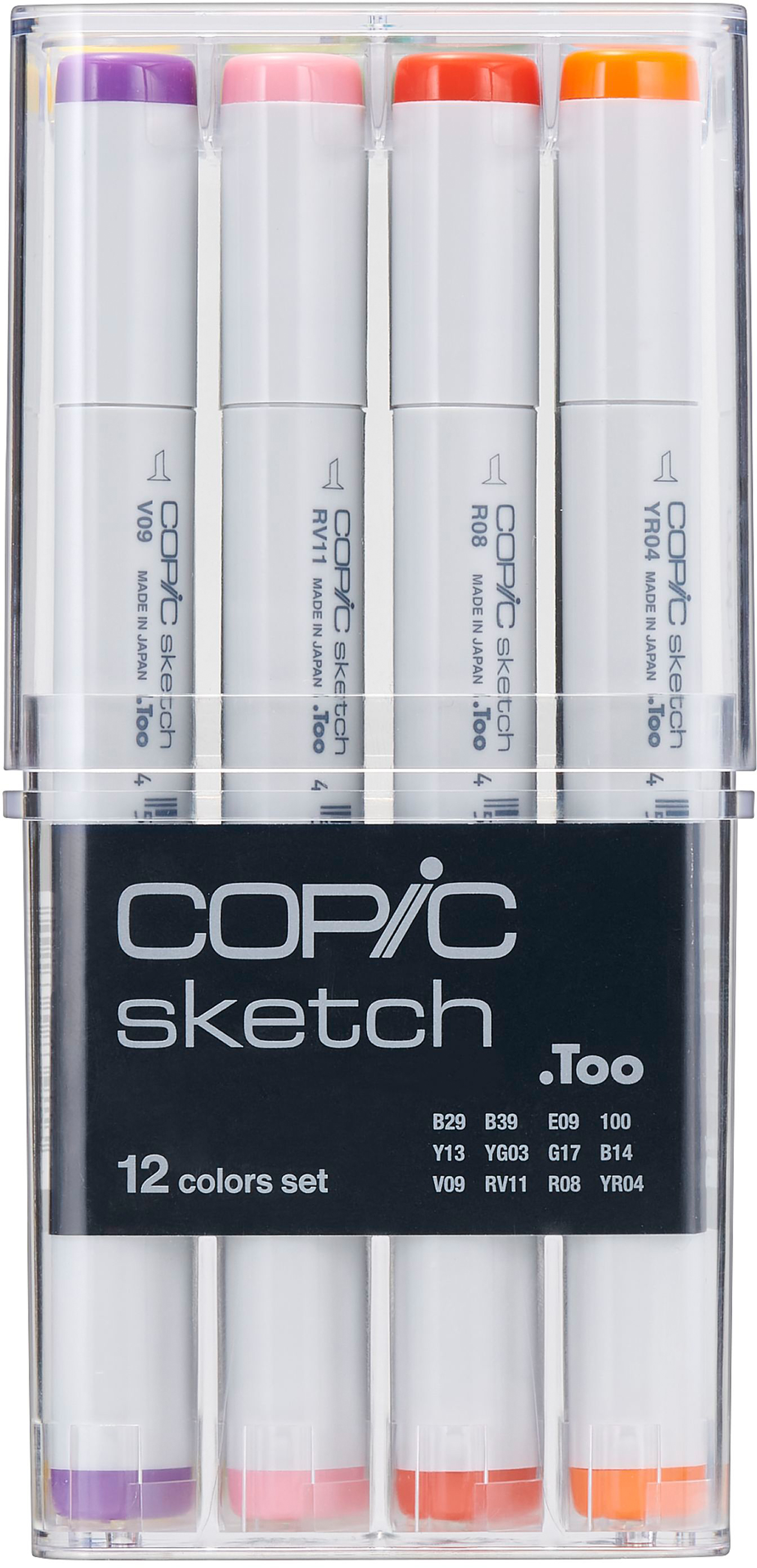 COPIC Marker Sketch 2107502 Set, 12 pcs. Set, 12 pcs.