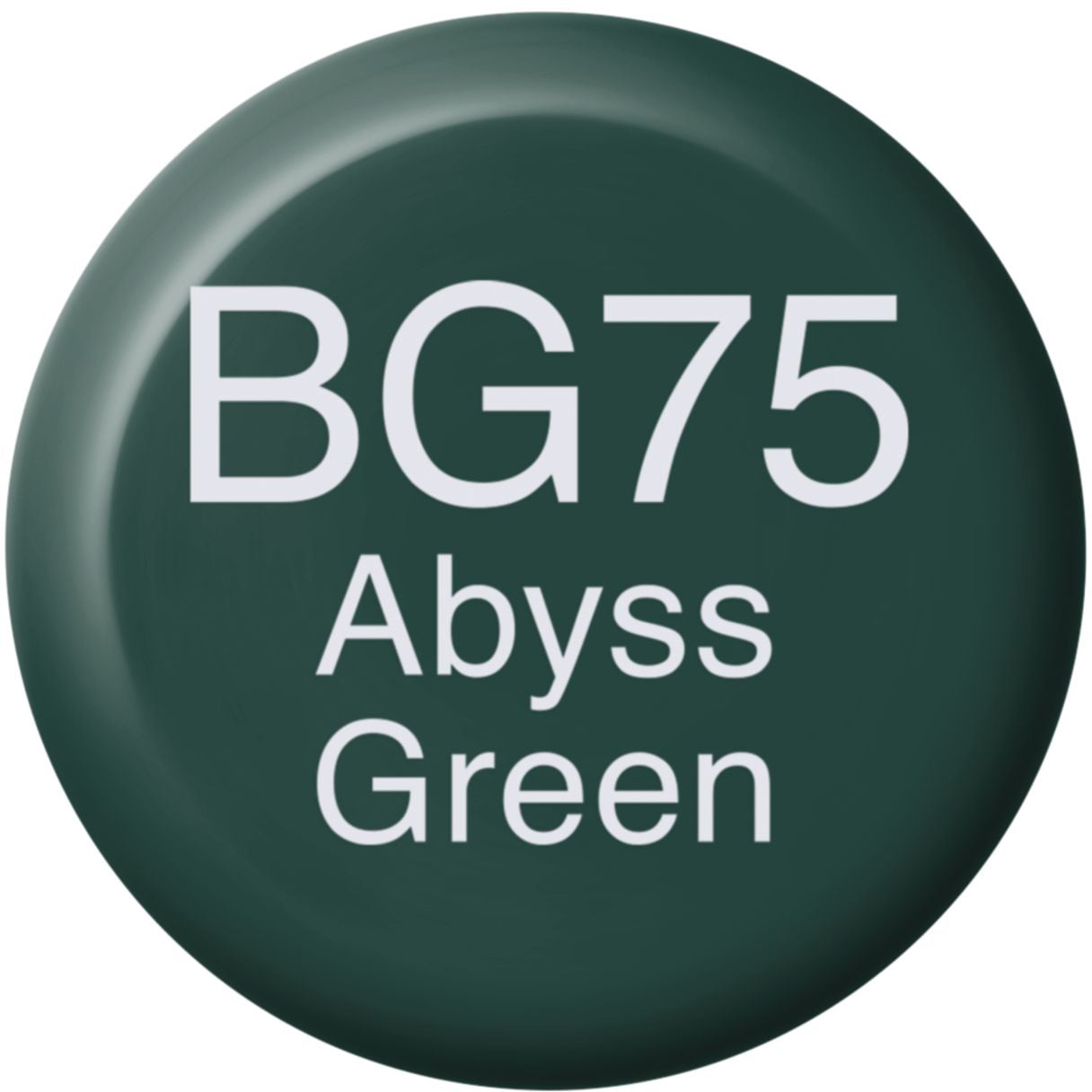 COPIC Ink Refill 21076318 BG75 - Abyss Green