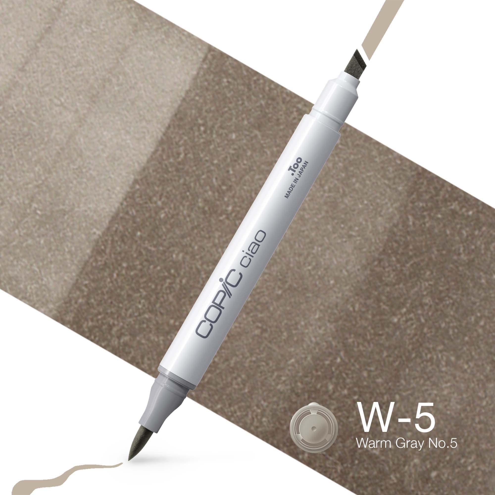 COPIC Marker Ciao 22075327 W-5 - Warm Grey No.5