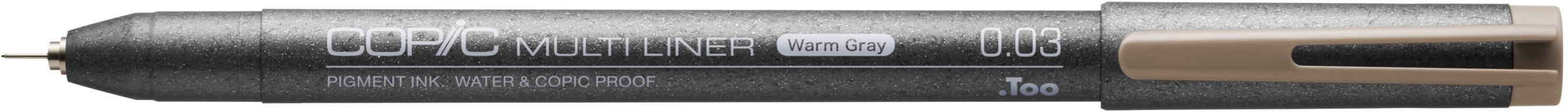 COPIC Multiliner 0.03mm 22075515 warm Grey warm Grey