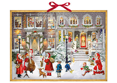COPPENRATH Adventskalender 52x38cm 94787 A Wonderful Christmas Time A Wonderful Christmas Time