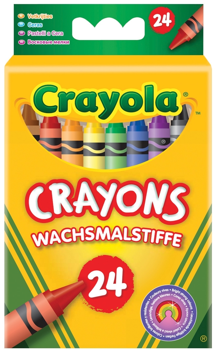CRAYOLA Crayons à cire 52-3024 24 pcs. 24 pcs.