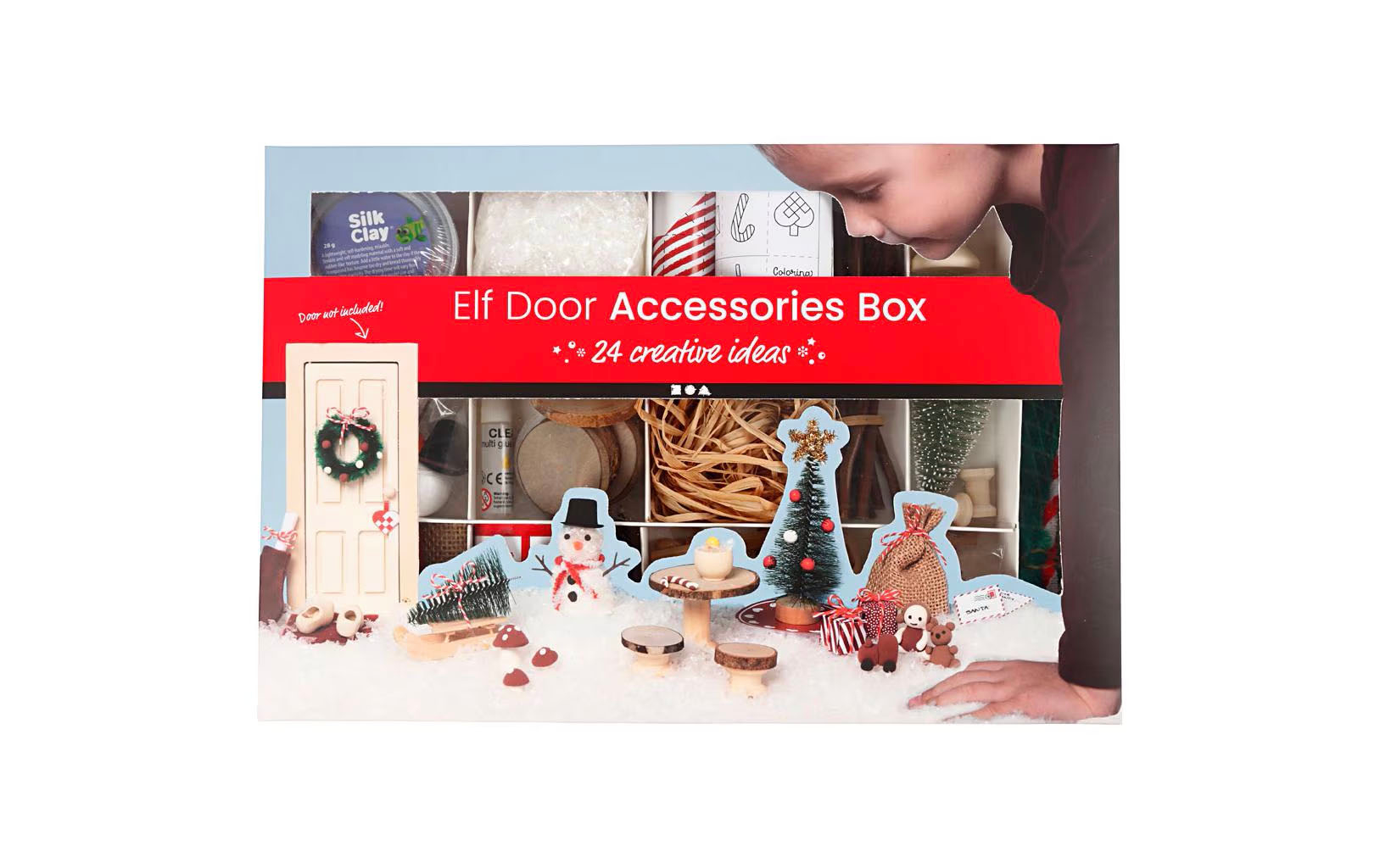 photo CREATIV COMPANY Kit porte de lutin 1235975 24 scènes de l'Avent