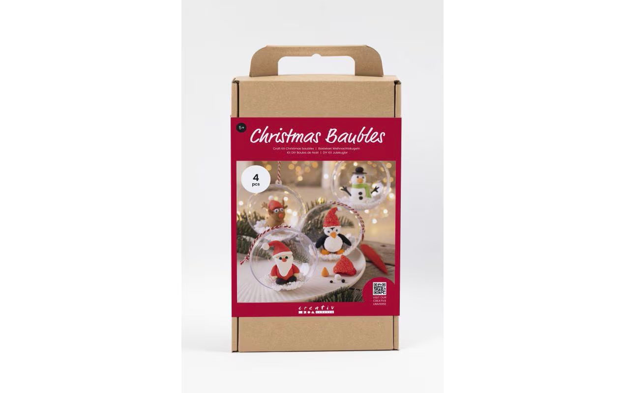 photo CREATIV COMPANY Kit boules de Noël 1582317 4 assortis