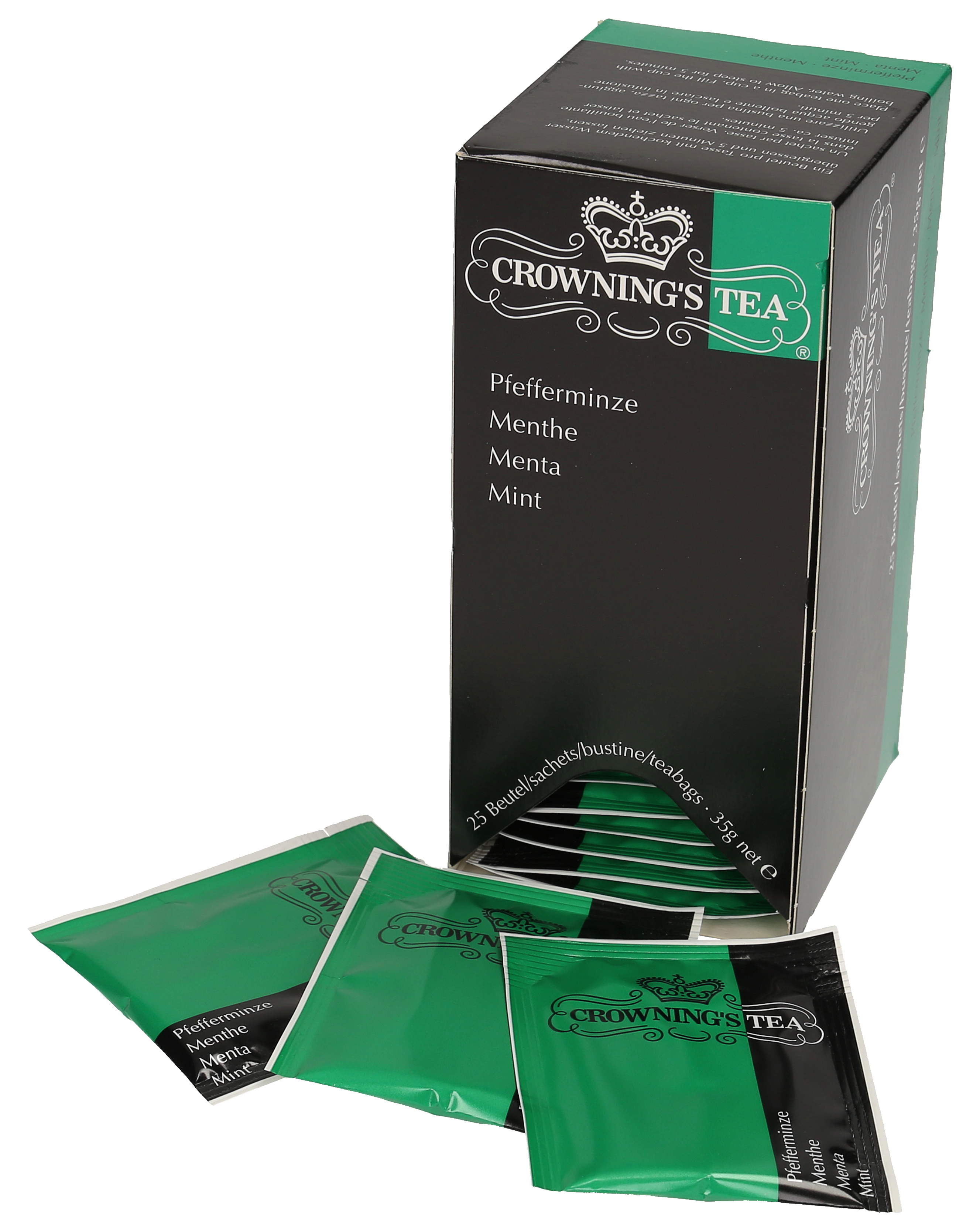 photo CROWNING'S Thé, Pfefferminze 101164 25x1.75g