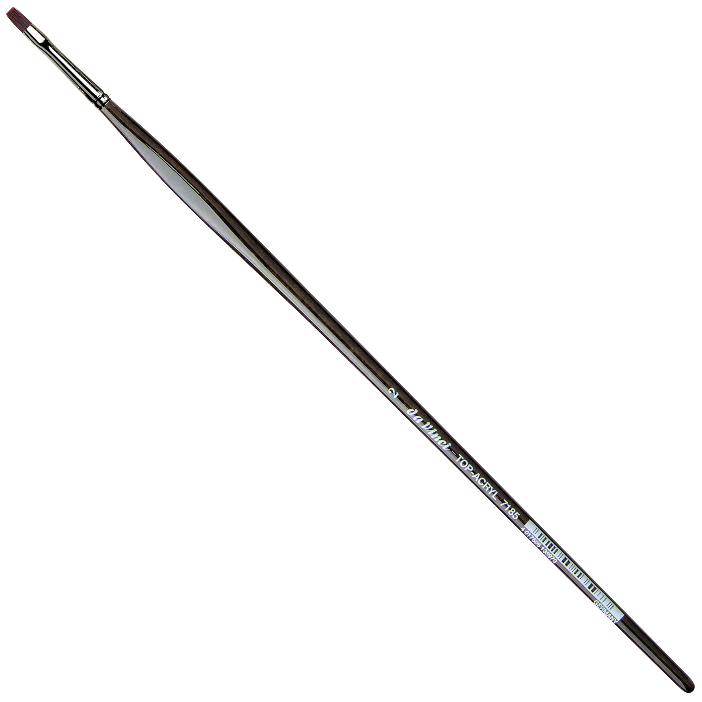 photo DA VINCI Pinceau plat Top Acryl VA-7185_2 Taille 2, Synthétique