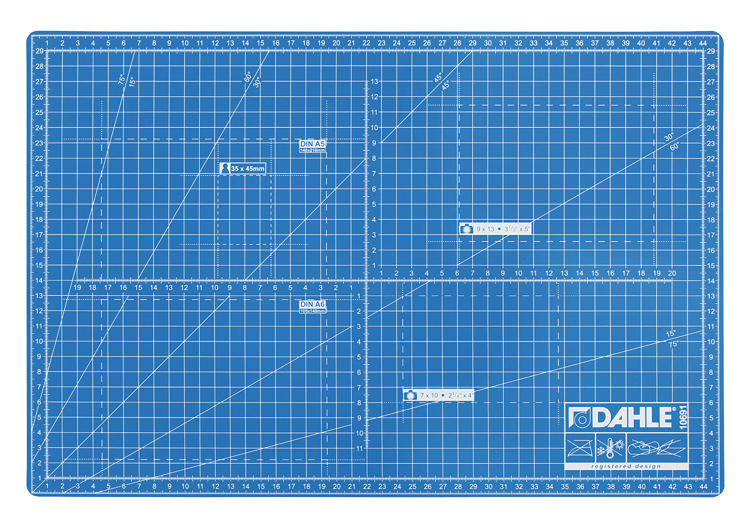 photo DAHLE Tapis de coupe 60x90cm 10693-21561