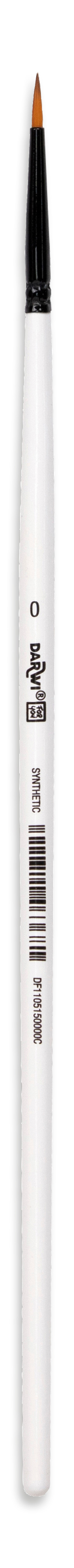 photo DARWI Pinceaux ronde 2.05mm DF1105150000C Taille 0, synthétique