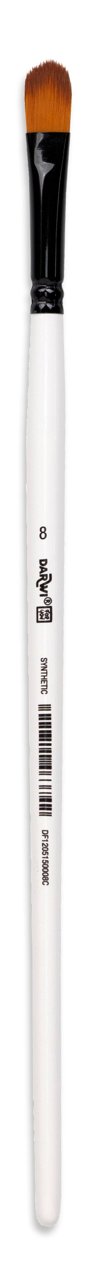 photo DARWI Pinceaux usé bombé 9mm DF1205150008C Taille 8, synthétique