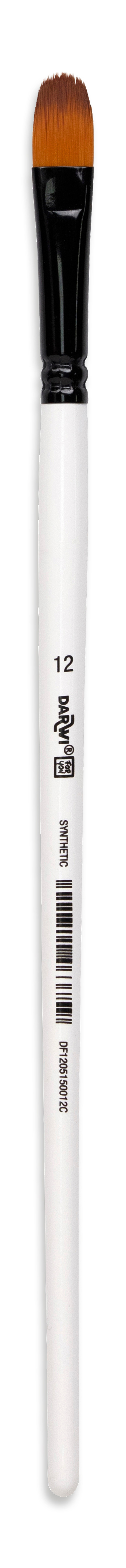 photo DARWI Pinceaux usé bombé 10.5mm DF1205150012C Taille 12, synthétique